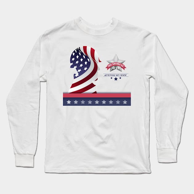 memorial day Long Sleeve T-Shirt by The Pharaohs